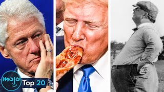 Top 20 Unhealthiest Presidents [upl. by Chrissa]