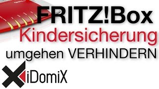 FRITZBox Kindersicherung umgehen verhindern Filter Webseiten sperren [upl. by Chancelor]