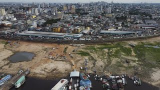 Brasilien Trockenheit im AmazonasGebiet sorgt für Ausnahmesituation [upl. by Vick]