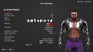 WWE 2K19  Mortal Kombat  Jax Showcase [upl. by Jarlathus]