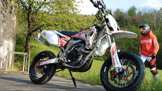 Nouveau Jouet  WRF 450 Supermotard 2010 Blackcat From Elsass [upl. by Kenneth]