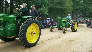 2018 Michigan Flywheeler Tractor Parade [upl. by Asyral]