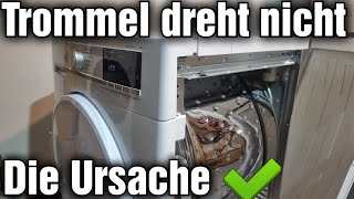 Trockner Defekt Trommel dreht sich nicht mehr Die häufigsten Ursachen für diesen Fall [upl. by Tutto939]