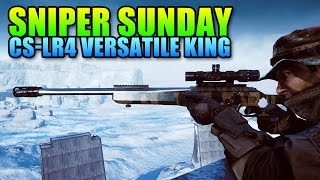 Sniper Sunday  CSLR4 Most Versatile Bolt Action Since Patch  Battlefield 4 Sniper Gameplay [upl. by Sinnal]