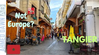 The Most Shocking First Impressions of Tangier Morocco Not Europe [upl. by Auhsej]