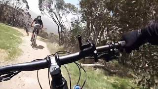 Thredbo to Jindabyne via the Valley Trail Mountain Bike ride [upl. by Enirhtac]