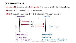 Nichtopioid Analgetika  COX Hemmer NSA  NSAID Acetylsalicylsäure Metamizol Paracetamol COXIBe [upl. by Aleahcim]