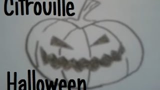 Dessiner une citrouille dHalloween  version 2 [upl. by Corbett556]