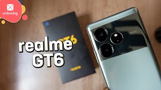 realme GT6  Unboxing [upl. by Alexa]