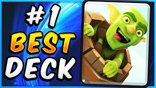 1 BEST LOG BAIT DECK in CLASH ROYALE 🏆 [upl. by Nylahsoj]