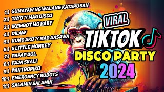 New VIRAL TIKOK DISCO DANCE PARTY 2024  DJ ROWEL REMIX [upl. by Autrey]