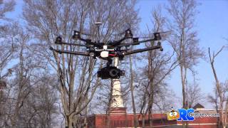 DJI S800 Evo Flight Video for RCGroupscom Review [upl. by Siegfried]