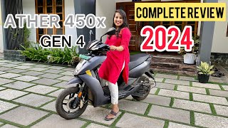 Ather 450x Malayalam review ather450x ather electricscooter ather450s ather450 atherscooter [upl. by Thia]