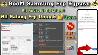 Samsung FRP Tool 2024 All Samsung FRP Android 12 13 14Samsung FRP Remove ADB Enable FailGSM DEVIL [upl. by Ayyidas413]