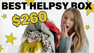 The BEST Secondhand Wholesale Box Ever  260 Helpsy Source  amp Other Stories Unboxing [upl. by Rudelson]