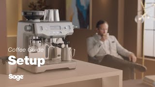 The Oracle™  Getting started A walkthrough of your espresso machine  Sage Appliances UK [upl. by Trenna]