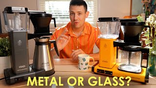 Glass vs Thermal Carafe  Moccamaster Comparison [upl. by Sidonius]