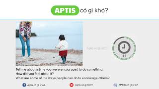 Aptis ESOL Speaking Part 4 │ Test 24 Encourage [upl. by Llertak]