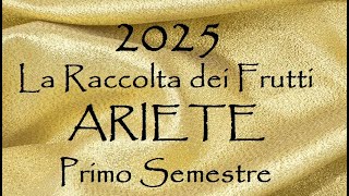 ARIETE 🎊 2025 🎊 Paola dordine INDIPENDENZA  Lavoro e Economia Primo Semestre [upl. by Tad965]