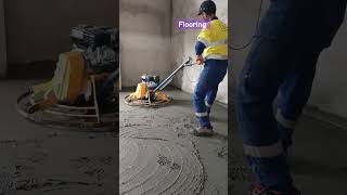 concrete flooring pcc construction plumber [upl. by Maudie]