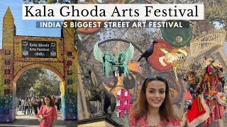 Kala Ghoda Art Festival 2023  India’s biggest street art festival 🎪🎭🎨 Garima Verma [upl. by Gillian474]