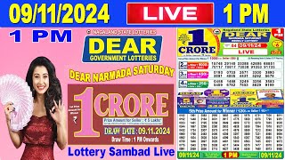 Nagaland Lottery Sambad Live 1pm 09112024  Lottery Live [upl. by Monro245]