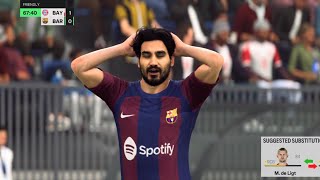 BAYERN MUNCHEN vs BARCELONA Highlights ampAll Goal UEFA Champions League 2024 PS5 Gameplay 4k EA24 [upl. by Bevvy]