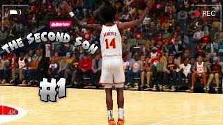 A new beginning  NBA 2K24  The second son 1  HAWKS VS KNICKS [upl. by Gnehp]