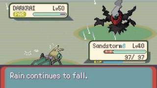 Pokemon Emerald  Darkrai Hack [upl. by Lokcin]