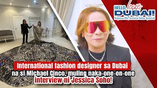 Jessica Soho’s oneonone interview with Michael Cinco  Kapuso Mo Jessica Soho [upl. by Aramahs831]