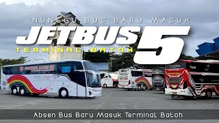 JETBUS 5 pertama Masuk Terminal Batoh  Absen Bus Baru Di terminal Batoh Banda Aceh [upl. by Aikemat]