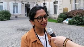 Nathacha Appanah lauréate du Prix des Libraires  Le Point 2021 [upl. by Gredel]