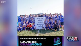 SugarSalem wins two 3A soccer state championships [upl. by Syah]