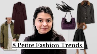 Biggest Fashion Trends For FallWinter 2024  Petite Edition [upl. by Aibar]