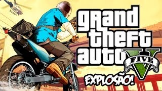 Explosão AO VIVO  Grand Theft Auto V Em Português [upl. by Esinaj]