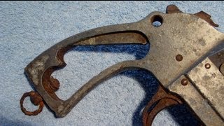 Sondeln 18  Verlorene Dinge  Leuchtpistole 43  am WegesrandMetal Detecting [upl. by Marmawke]