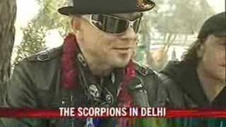 Scorpions set to sting India [upl. by Atnoek749]