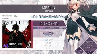 【Arcaea】MERLIN FPM理論値 10000712pts [upl. by Jeramie]