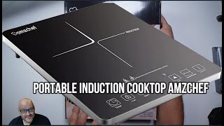 AMZCHEF Portable Induction Cooktop [upl. by Gersham]