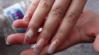 How to remove acrylic nails with acetone [upl. by Gariepy945]