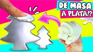 ARBOLITOS decorativos DE PLATA ★ DIY Manualidades fáciles y sencillas ★ ✌😁 [upl. by Bonns]