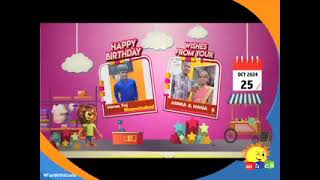 Kushi TV Birthday Wishes Today Episode  October 25th 2024 Birthday Wishes Video  25102024 [upl. by Raila421]