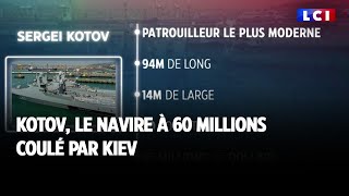 Kotov le navire à 60 millions coulé par Kiev [upl. by Largent]