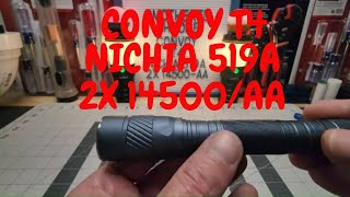 CONVOY T4 NICHIA 519A 2X 14500AA 4000K [upl. by Negaet]