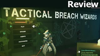 Tactical Breach Wizards Review  A Good Funny TurnBased Tactics Game [upl. by Ancell]