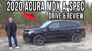 Drive and Review Snow 2020 Acura MDX on Everyman Driver [upl. by Cosma]