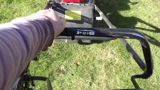 HONDA HRH 536 PRO ROLLER SELF PROPELLED 21quot lawnmower [upl. by Hartmann]