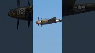 P38 lightning flyby aviation vintageaircraft [upl. by Ecadnac917]