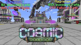 Cosmic Prisons is back And Better than ever BEST Minecraft Prisons Server Episode 2 [upl. by Lien]