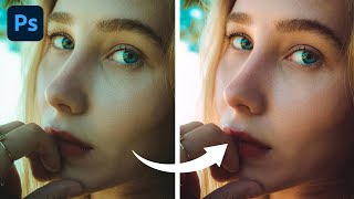 How to Color Correct Potraits in Photoshop [upl. by Germayne]